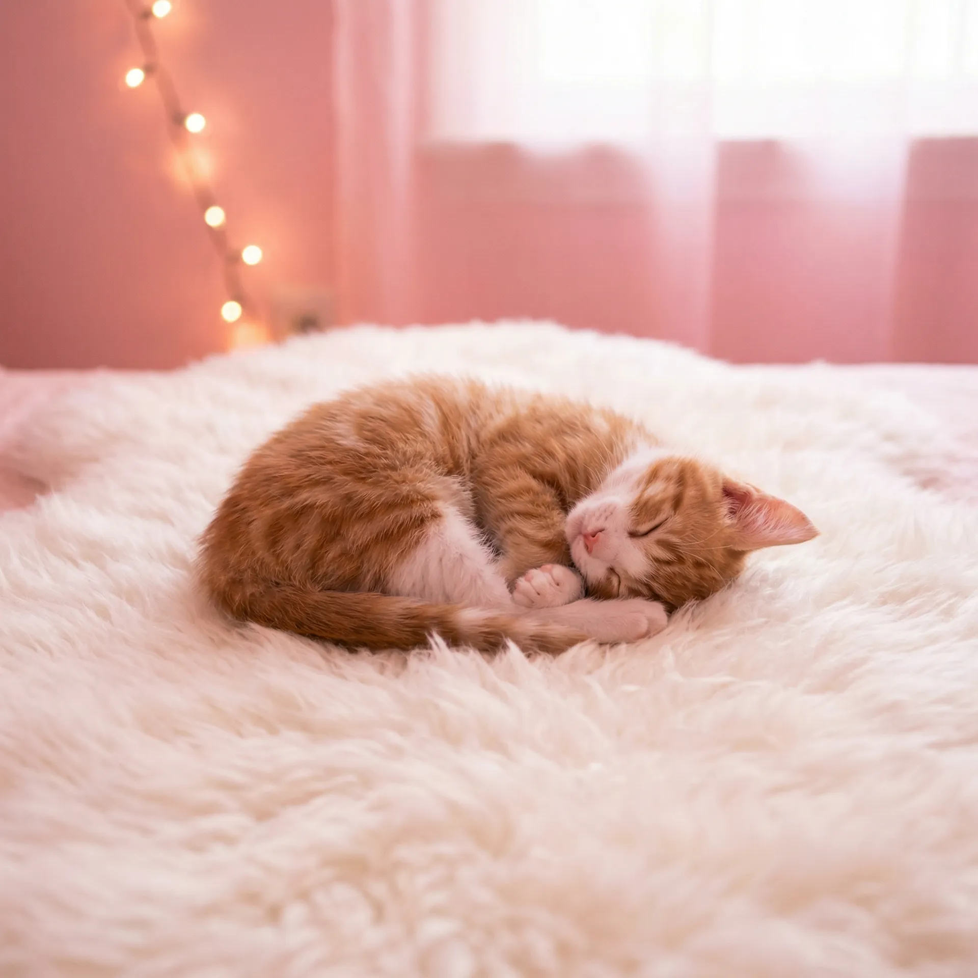 小猫蜷成一团入睡 - 啦啦啦视频观看免费高清在线